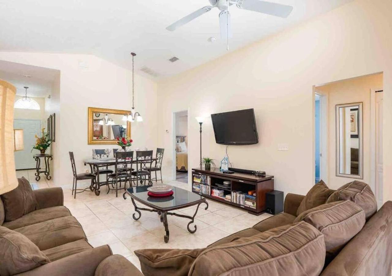 5 Bedroom, 7 Bed , 3 Bathroom Midterm Rental Home With Pool And Game Room, Near Disney 达文波特 外观 照片